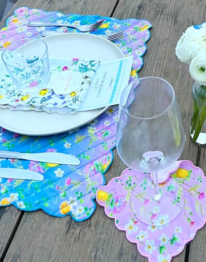 Women Cynthia Rowley Home Quilted Placemats Ompkbl