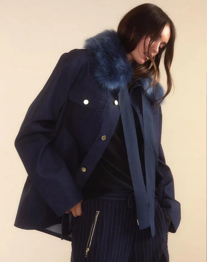 Women Cynthia Rowley Outerwear Outward Bound Jacket Blue