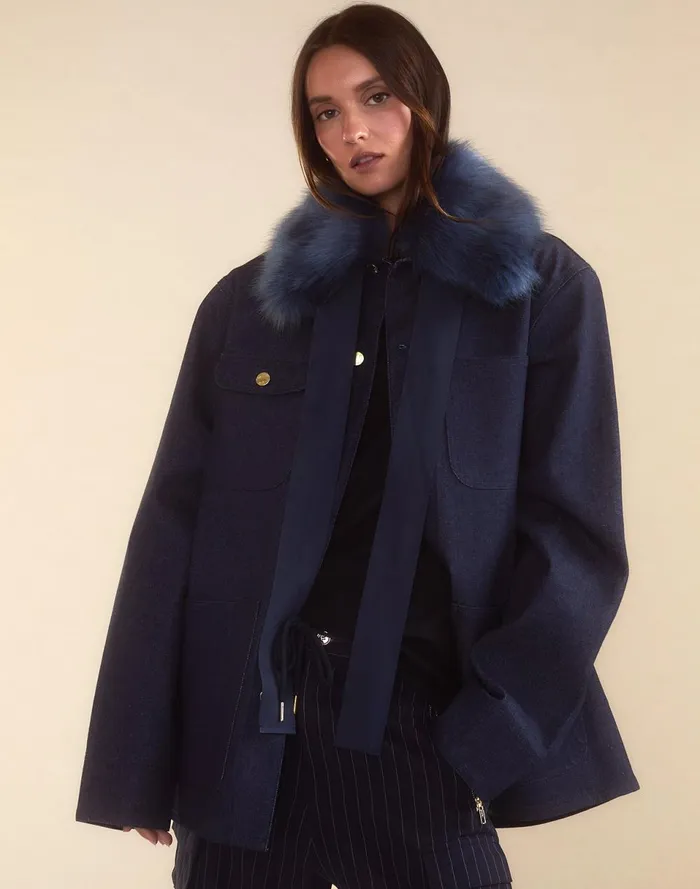 Women Cynthia Rowley Outerwear Outward Bound Jacket Blue