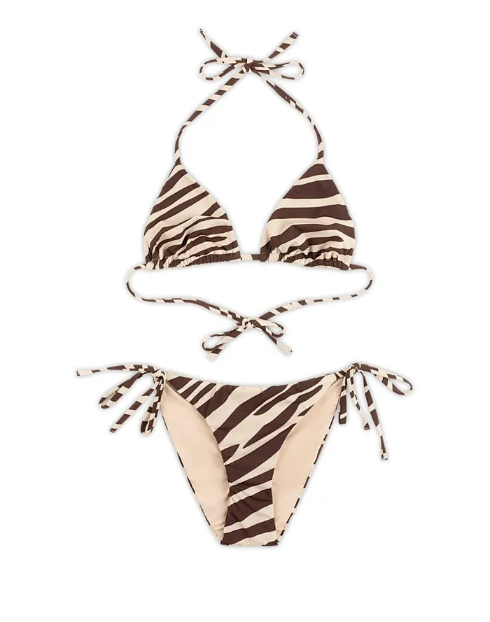 Women Cynthia Rowley Swim Bella Bikini Bottom Zebra Women Cynthia Rowley Swim Bella Bikini Bottom Zebra