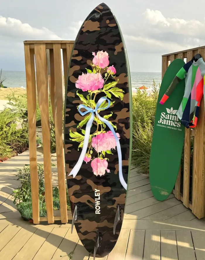 Women Cynthia Rowley Swim Custom 7039 Surfboard 8211 Camouflage Camouflage
