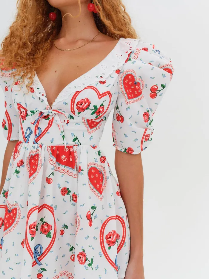 Women Daisy Mae Mini Dress White For Love and Lemons Dresses Women Daisy Mae Mini Dress White For Love and Lemons Dresses