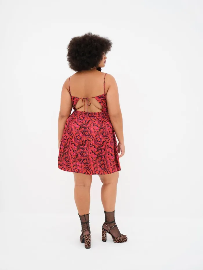 Women Davina Mini Dress Red For Love and Lemons Dresses Women Davina Mini Dress Red For Love and Lemons Dresses