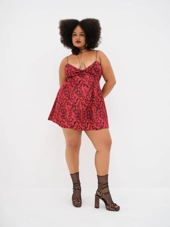 Women Davina Mini Dress Red For Love and Lemons Dresses Women Davina Mini Dress Red For Love and Lemons Dresses