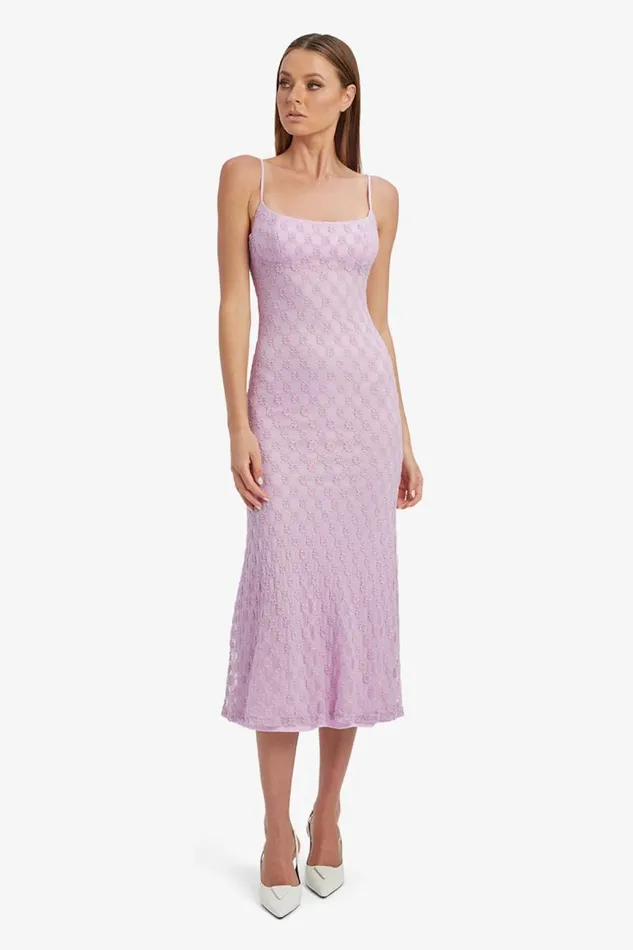 Women Day To Night Dresses Bardot Adoni Mesh Midi Dress In Lilac Lilac Women Day To Night Dresses Bardot Adoni Mesh Midi Dress In Lilac Lilac