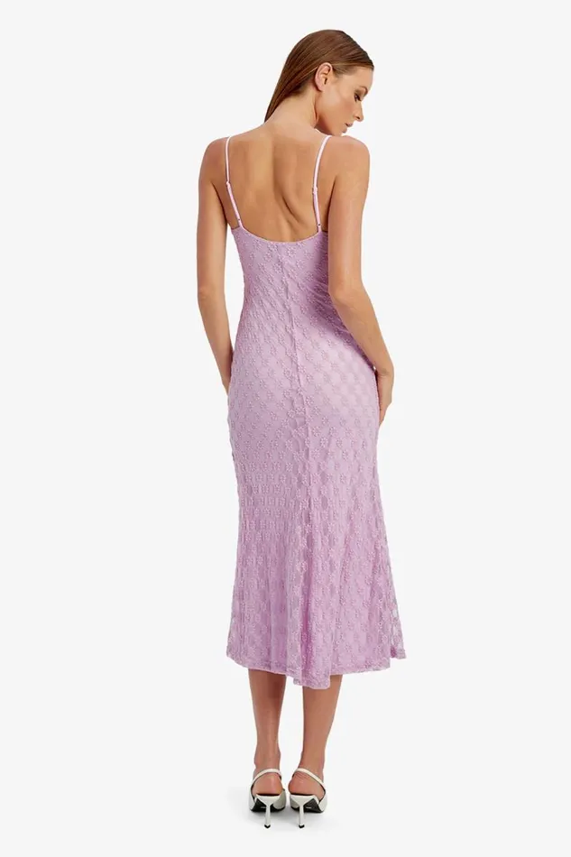 Women Day To Night Dresses Bardot Adoni Mesh Midi Dress In Lilac Lilac Women Day To Night Dresses Bardot Adoni Mesh Midi Dress In Lilac Lilac