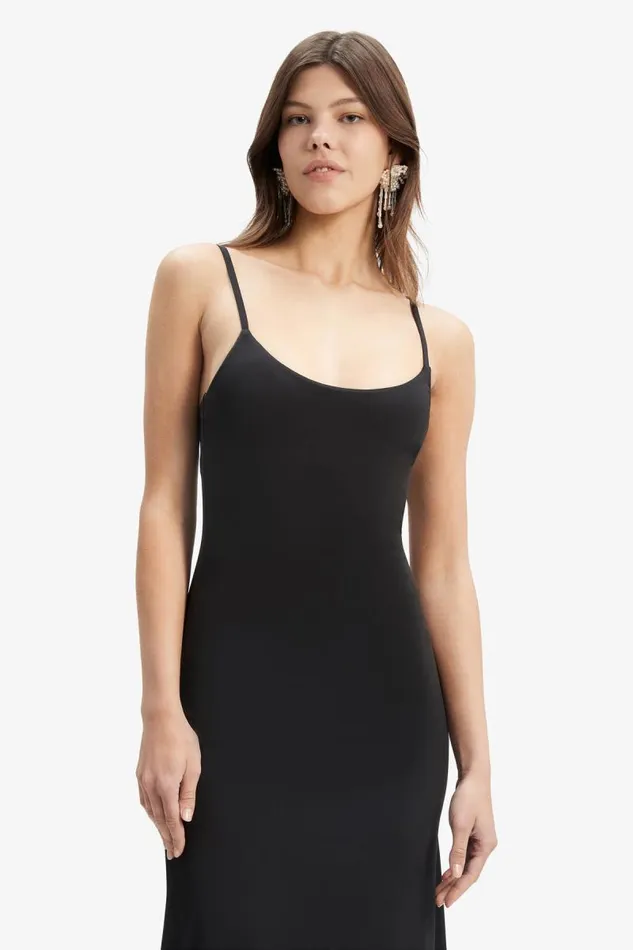 Women Day To Night Dresses Bardot Nadira Maxi Dress In Black Black