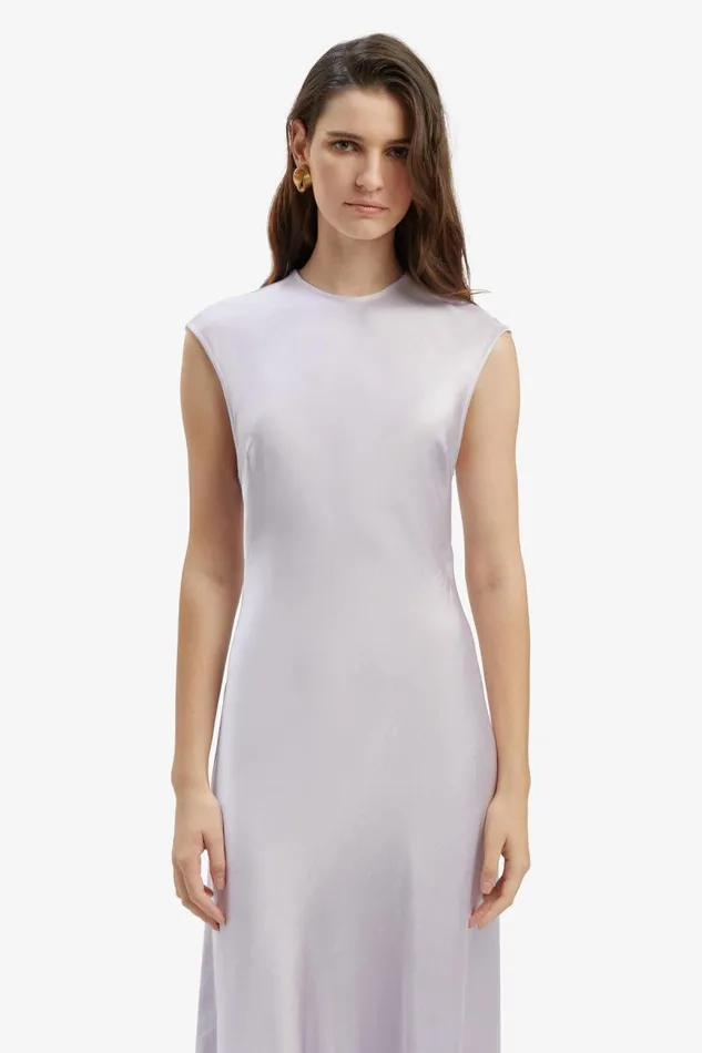 Women Day To Night Dresses Bardot Peggy Aline Slip Dress In Soft Lilac Soft Lilac Women Day To Night Dresses Bardot Peggy Aline Slip Dress In Soft Lilac Soft Lilac