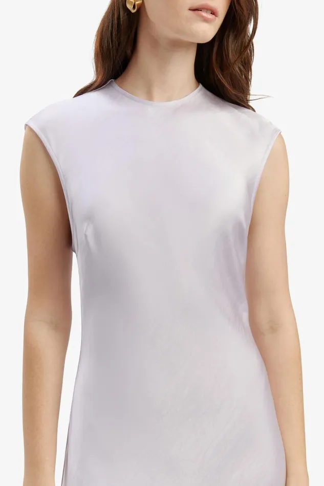 Women Day To Night Dresses Bardot Peggy Aline Slip Dress In Soft Lilac Soft Lilac Women Day To Night Dresses Bardot Peggy Aline Slip Dress In Soft Lilac Soft Lilac