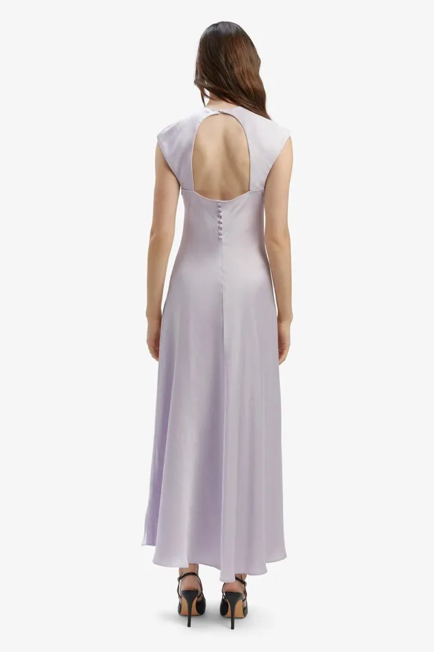Women Day To Night Dresses Bardot Peggy Aline Slip Dress In Soft Lilac Soft Lilac Women Day To Night Dresses Bardot Peggy Aline Slip Dress In Soft Lilac Soft Lilac