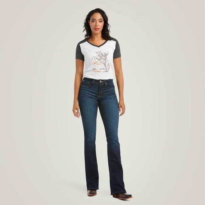 Women Denim Ariat REAL High Rise Ballary Boot Cut Jean Pennsylvania Women Denim Ariat REAL High Rise Ballary Boot Cut Jean Pennsylvania