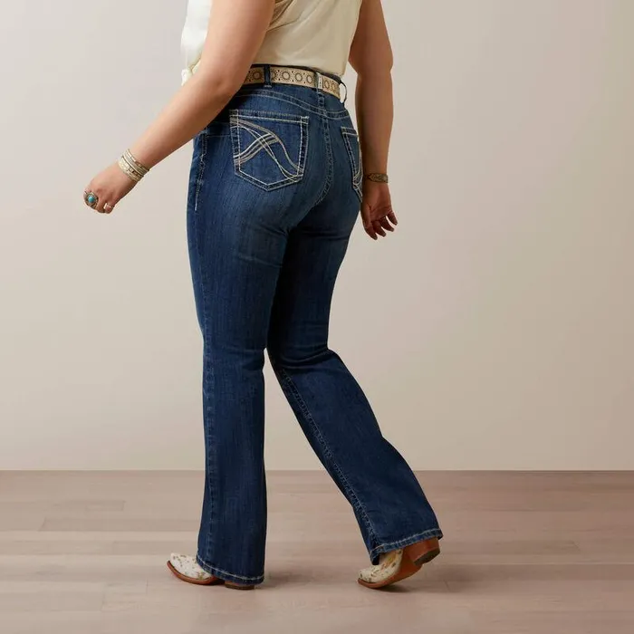Women Denim Ariat REAL Mid Rise Miriam Boot Cut Jean Irvine Women Denim Ariat REAL Mid Rise Miriam Boot Cut Jean Irvine
