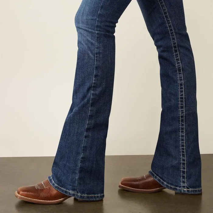 Women Denim Ariat REAL Mid Rise Miriam Boot Cut Jean Irvine Women Denim Ariat REAL Mid Rise Miriam Boot Cut Jean Irvine