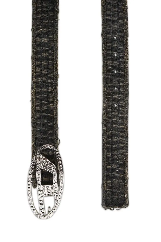 Women Diesel Belts B1DR STRASS Black