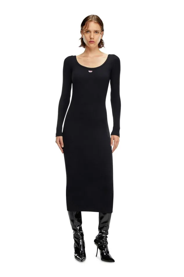 Women Diesel Dresses DBALLETD Black