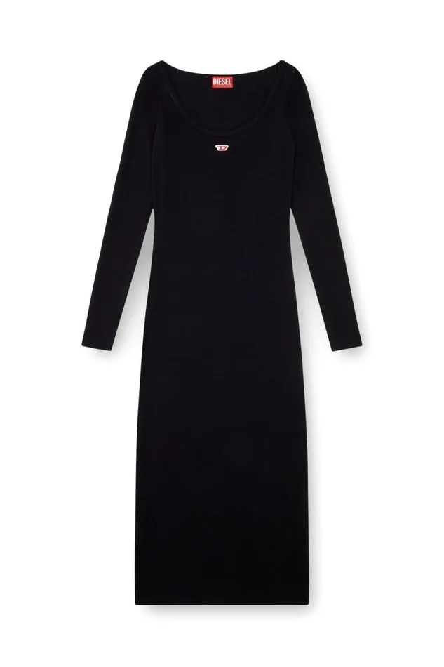 Women Diesel Dresses DBALLETD Black Women Diesel Dresses DBALLETD Black