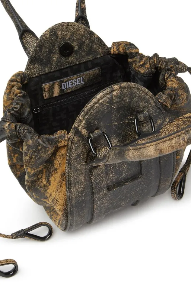 Women Diesel Handbags 1DRFOLD XS Brown