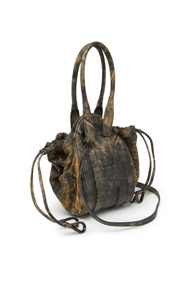 Women Diesel Handbags 1DRFOLD XS Brown