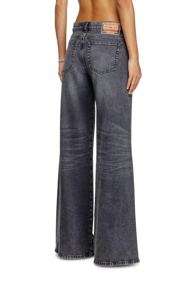 Women Diesel Jeans Flare Jeans 1978 DAkemi 0CLBG Blackdark Grey Women Diesel Jeans Flare Jeans 1978 DAkemi 0CLBG Blackdark Grey