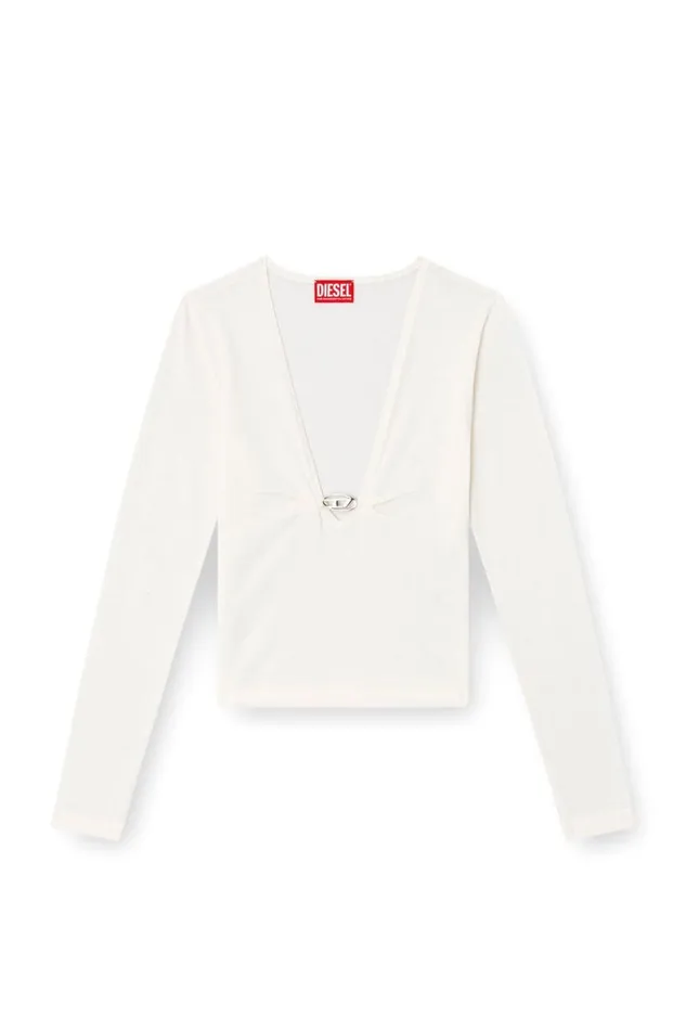 Women Diesel Knitwear MPIAFFY White
