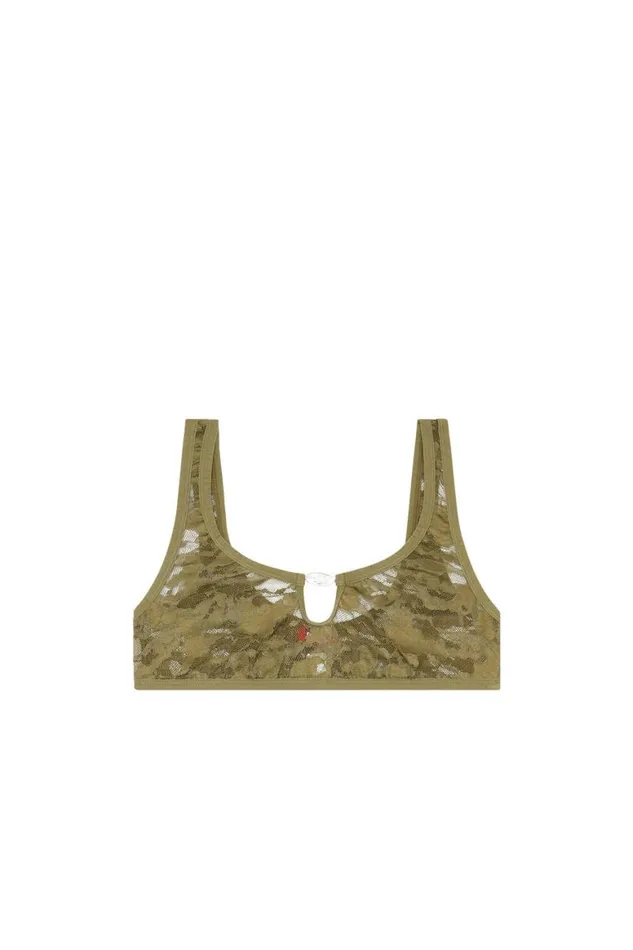 Women Diesel Underwear and Socks UFSBDOVALLACEBRALETTE Military Green