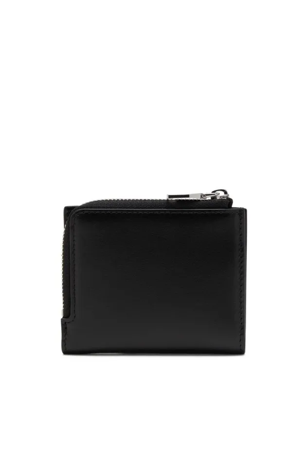 Women Diesel Wallets 1DR CARD HOLDER ZIP L Black Women Diesel Wallets 1DR CARD HOLDER ZIP L Black