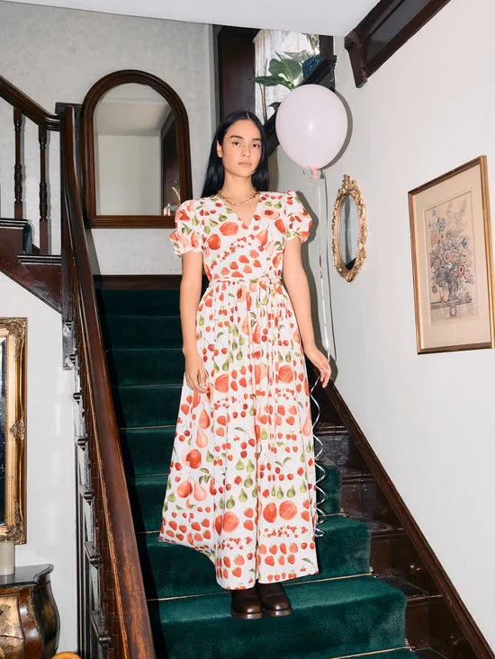 Women Dresses Lisa Says Gah Topanga Dress Fruit Print