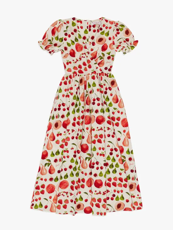 Women Dresses Lisa Says Gah Topanga Dress Fruit Print