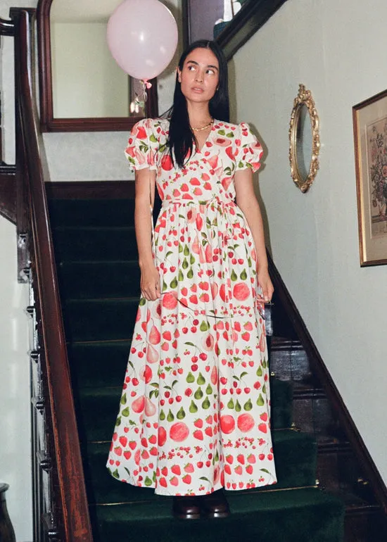 Women Dresses Lisa Says Gah Topanga Dress Fruit Print
