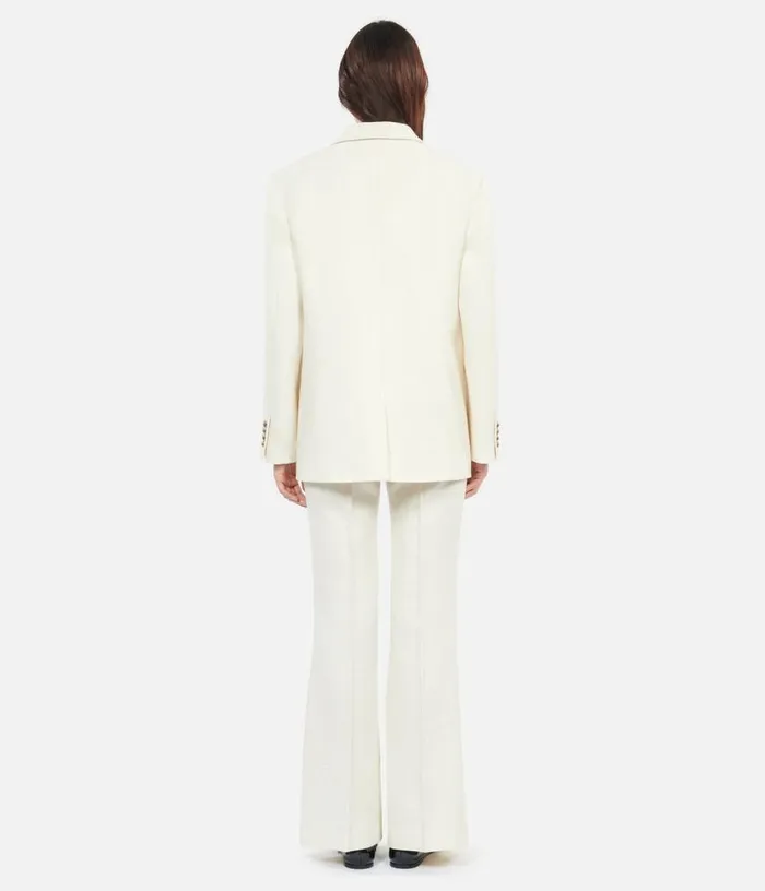 Women Ecru Suit Jacket THE KOOPLES Blazers and Suits