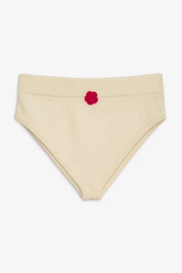 Women Ellie Knit Panty White For Love and Lemons Knitwear Women Ellie Knit Panty White For Love and Lemons Knitwear