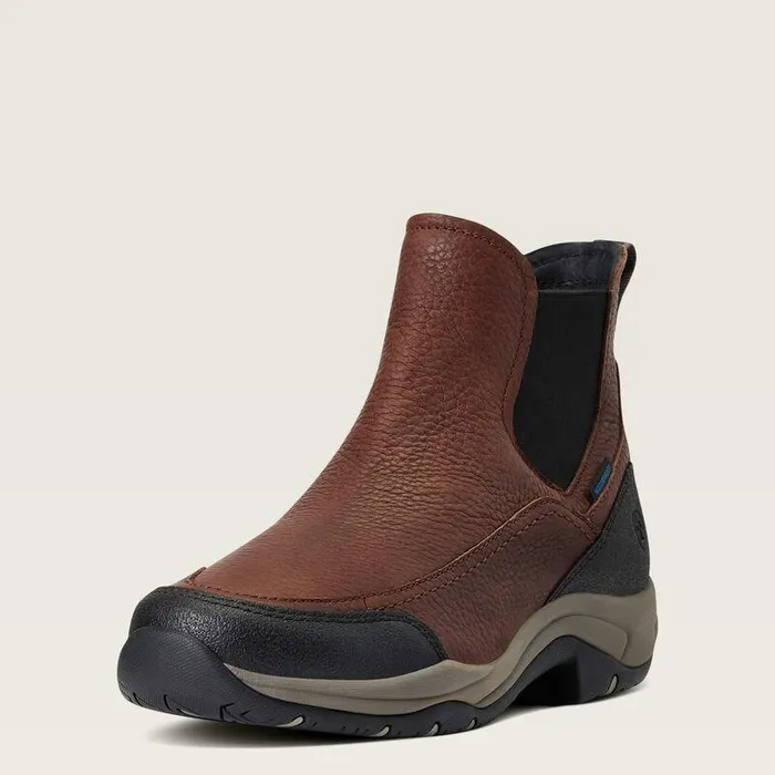 Women English Riding Boots Ariat Terrain Blaze Waterproof Boot Dark Brown