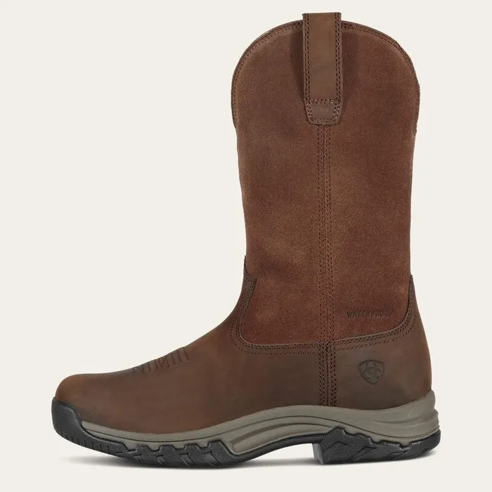 Women English Riding Boots Ariat Terrain Pull On Waterproof Boot Distressed Brown