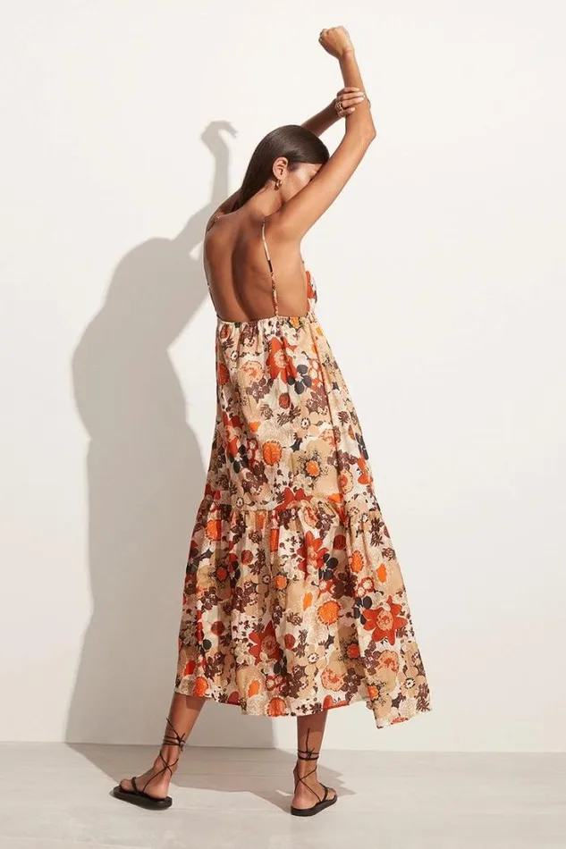 Women Faithfull The Brand Dresses Anisha Maxi Dress Kaiya Floral Print 8211 Final Sale