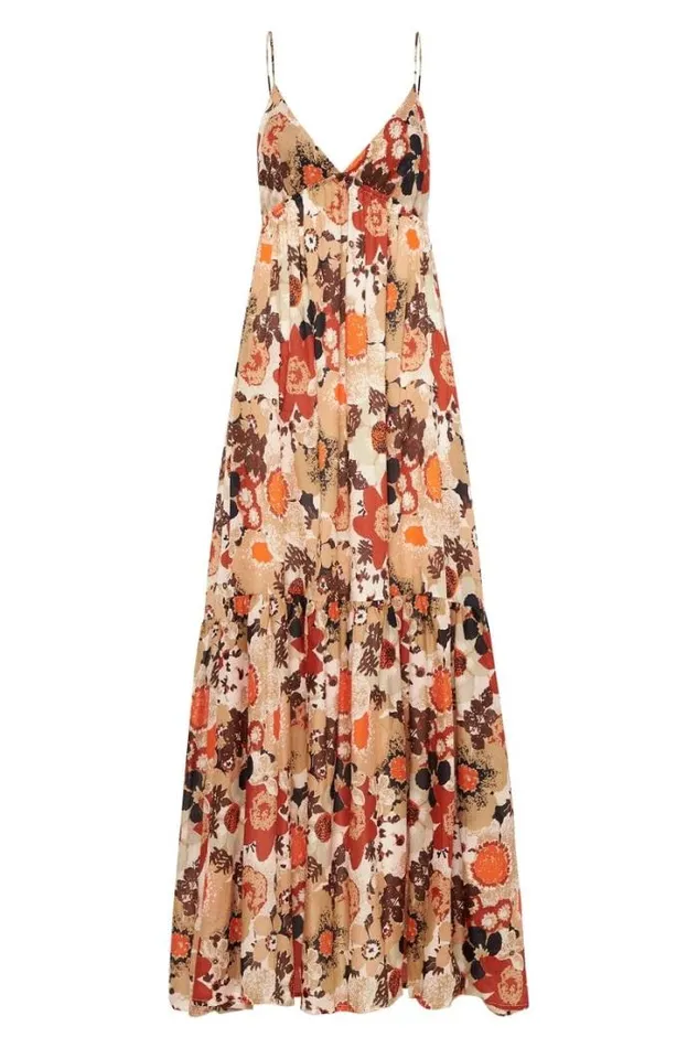 Women Faithfull The Brand Dresses Anisha Maxi Dress Kaiya Floral Print 8211 Final Sale