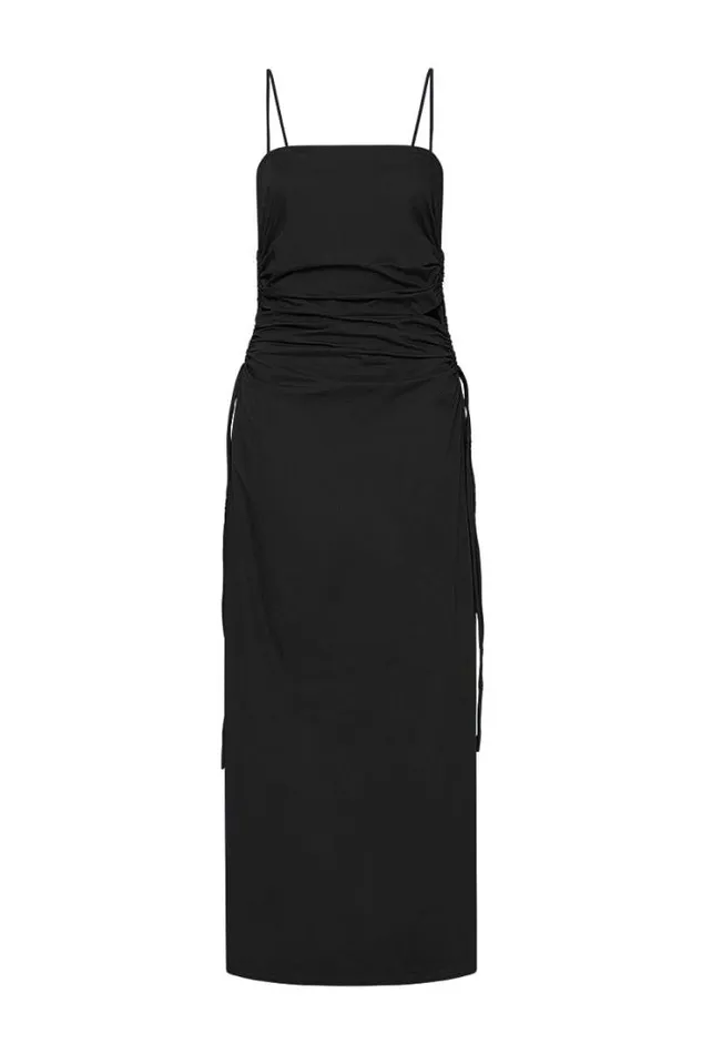 Women Faithfull The Brand Dresses Beatriz Midi Dress Black
