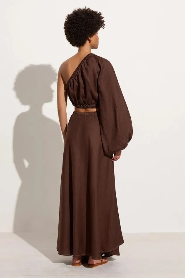 Women Faithfull The Brand Skirts and Shorts Heba Skirt Cacao