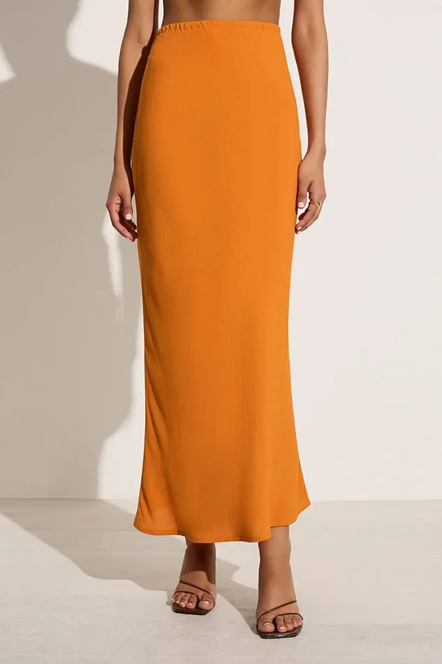 Women Faithfull The Brand Skirts and Shorts Sinem Skirt Orange