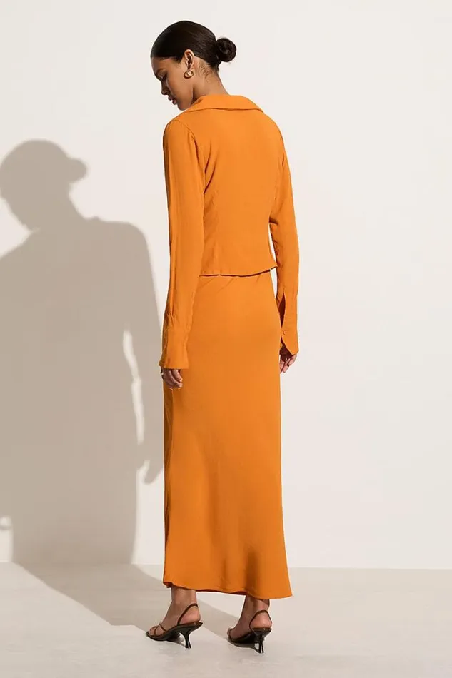 Women Faithfull The Brand Skirts and Shorts Sinem Skirt Orange