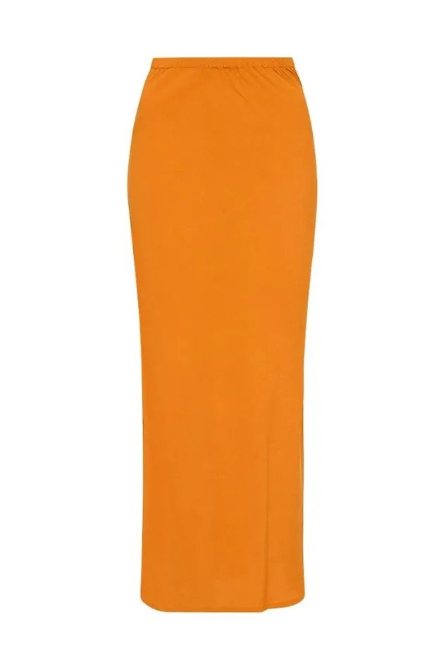 Women Faithfull The Brand Skirts and Shorts Sinem Skirt Orange