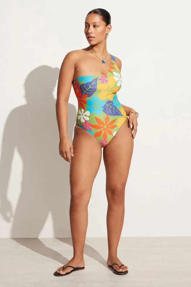 Women Faithfull The Brand Swim Aurea One Piece Costa Rei Floral Print 8211 Final Sale