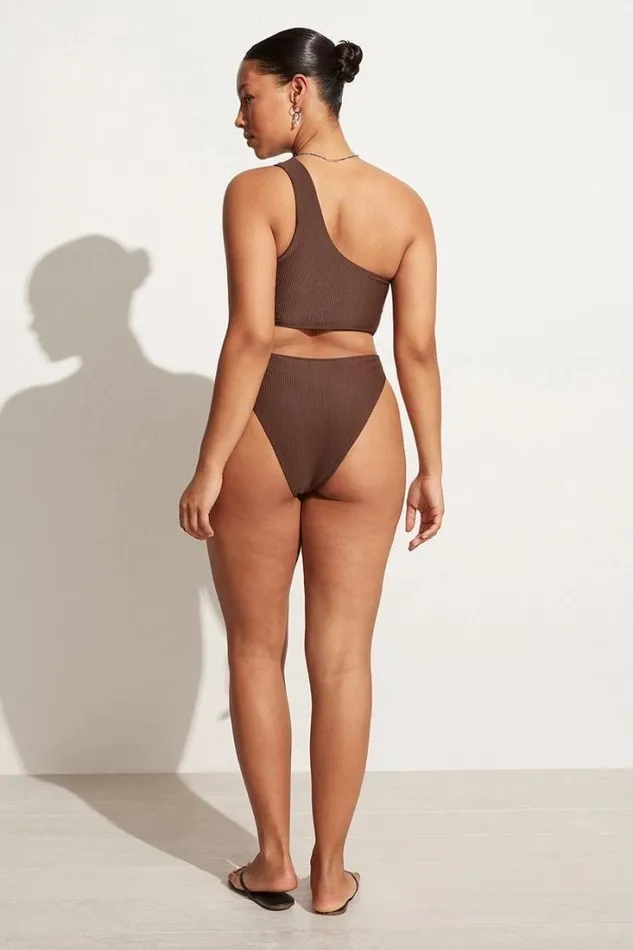 Women Faithfull The Brand Swim Dylla Bikini Bottoms Coffee 8211 Final Sale