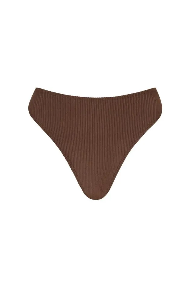 Women Faithfull The Brand Swim Dylla Bikini Bottoms Coffee 8211 Final Sale