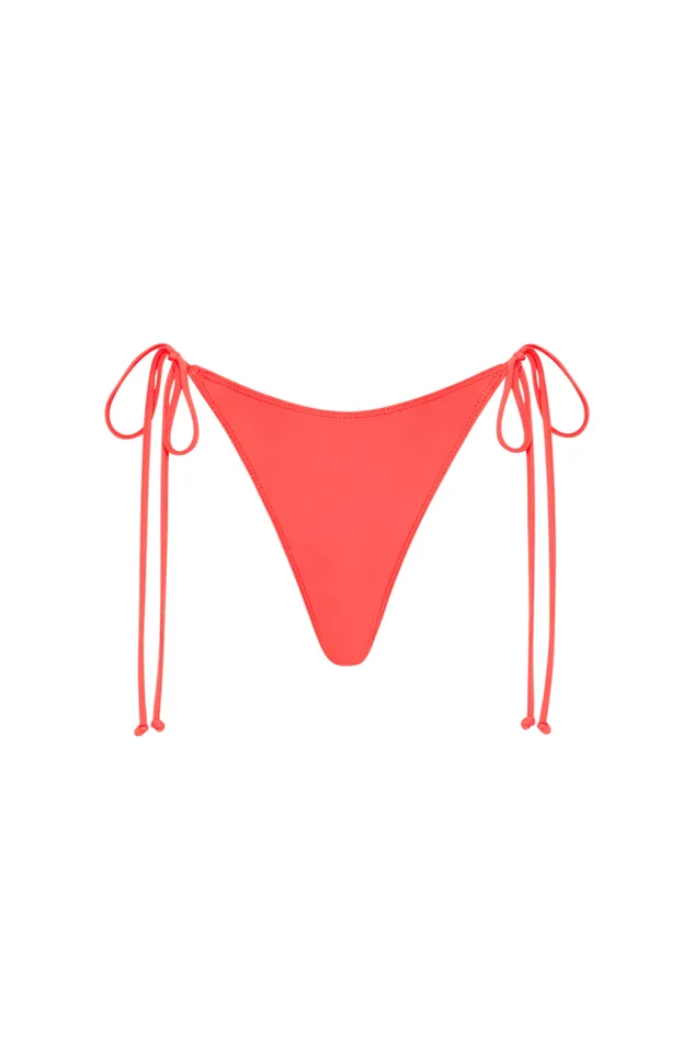 Women Faithfull The Brand Swim Leo Bikini Bottom Vermillion