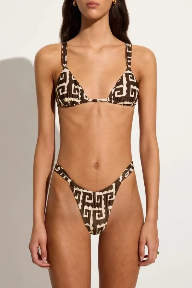 Women Faithfull The Brand Swim Mary Bikini Top Playa Minizo