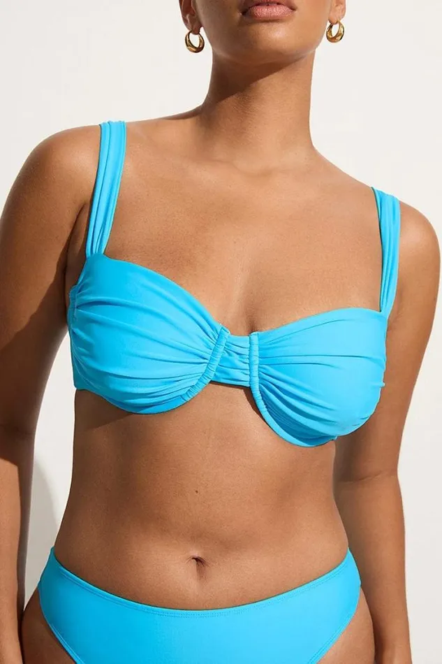 Women Faithfull The Brand Swim Sol Bikini Top Splash 8211 Final Sale