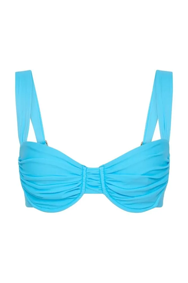 Women Faithfull The Brand Swim Sol Bikini Top Splash 8211 Final Sale