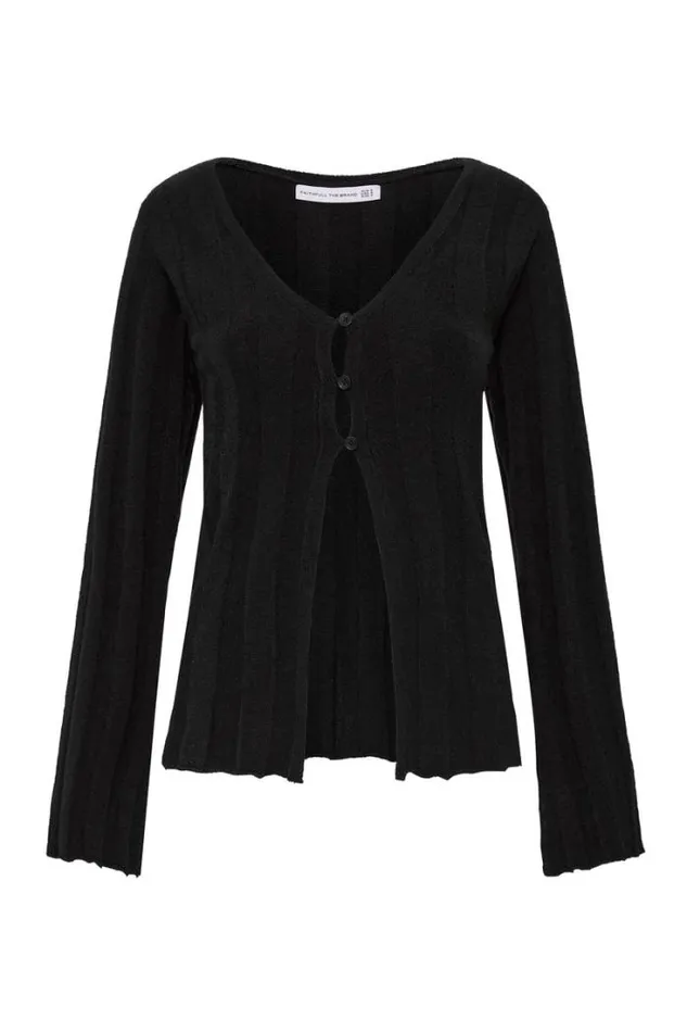 Women Faithfull The Brand Tops Athena Knit Cardigan Black