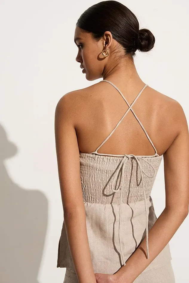 Women Faithfull The Brand Tops Marcelo Top Natural