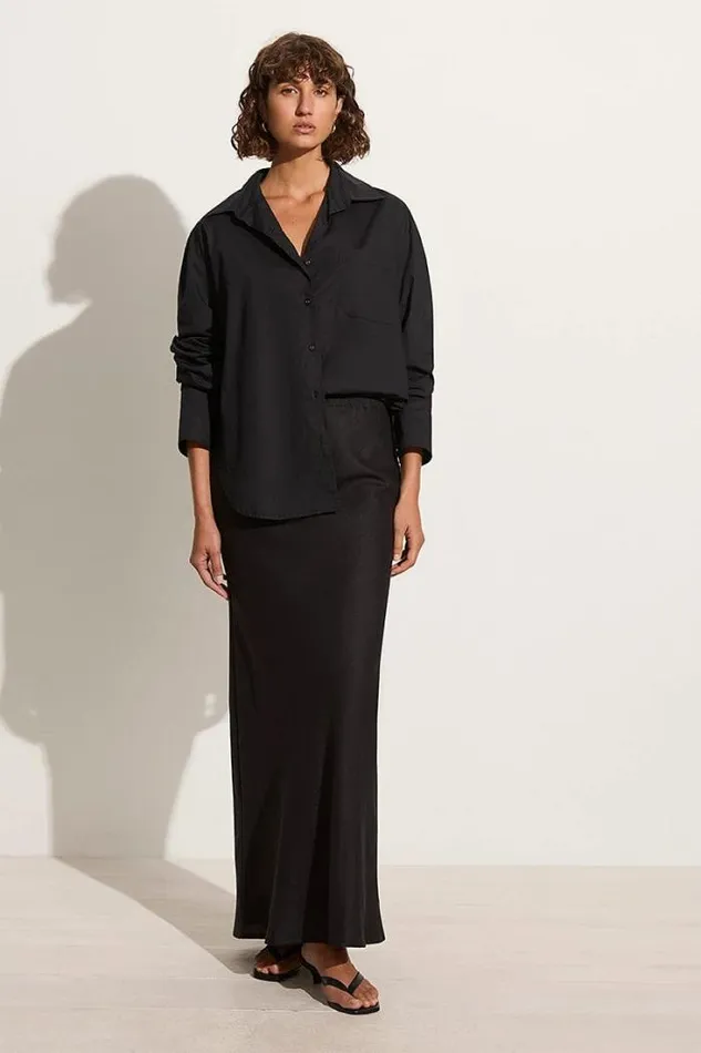 Women Faithfull The Brand Tops Mirabella Shirt Black